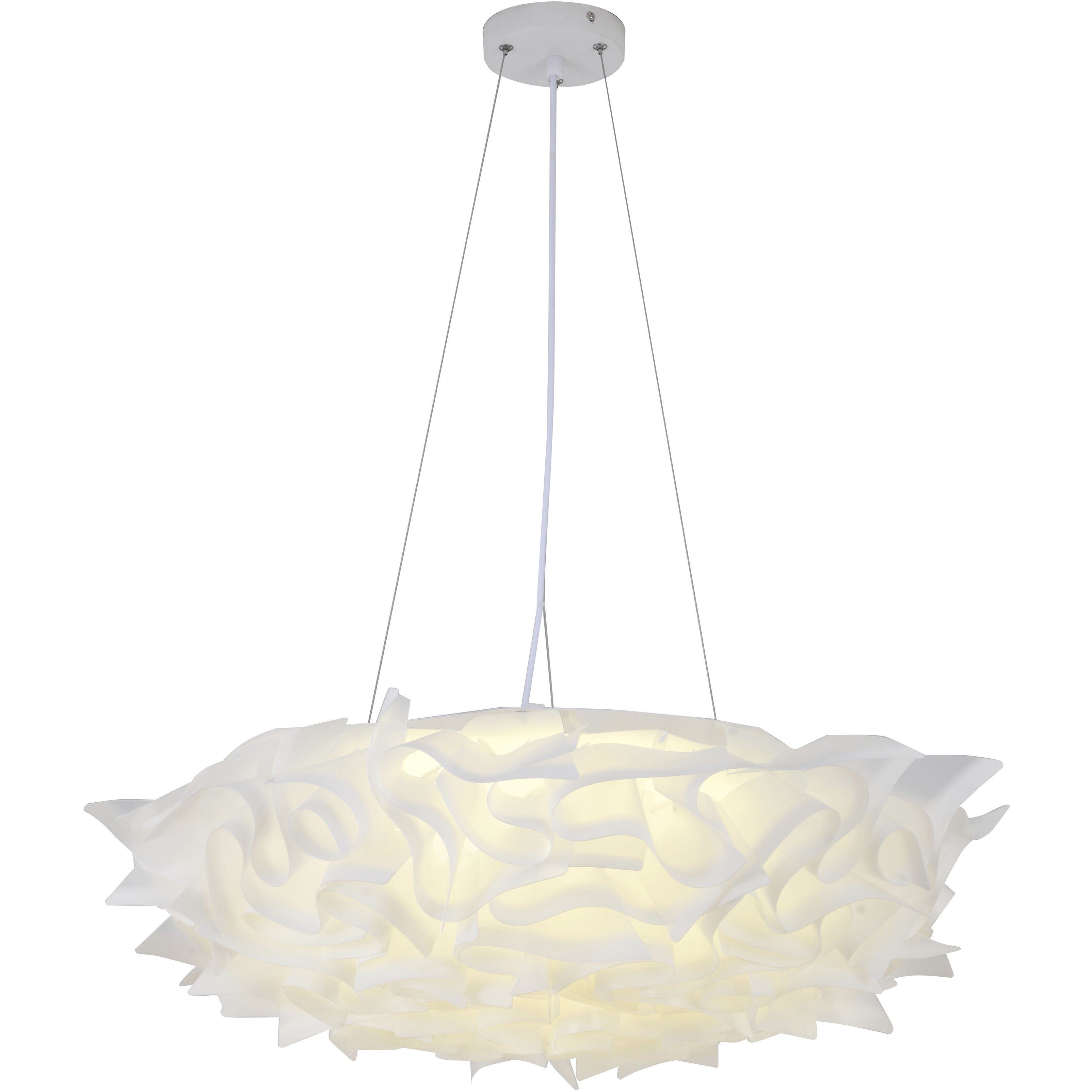 Canada LED 30.71 inch White Chandelier Ceiling Light