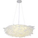Canada LED 30.71 inch White Chandelier Ceiling Light