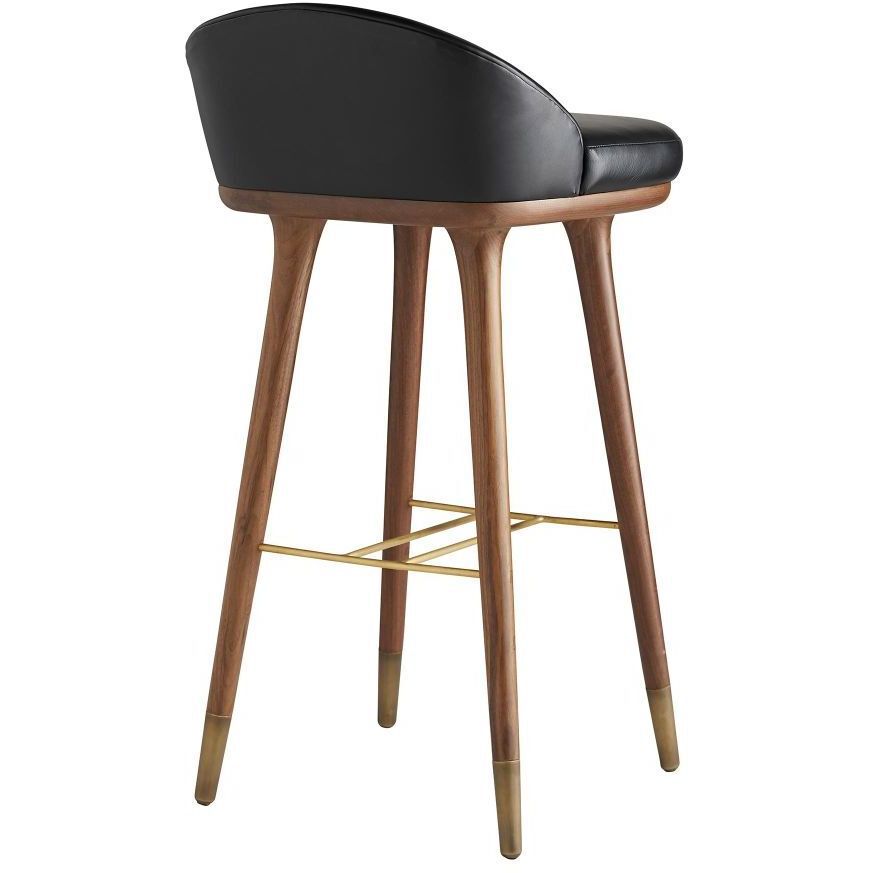 Walsh 35.5 inch Black Bar Stool