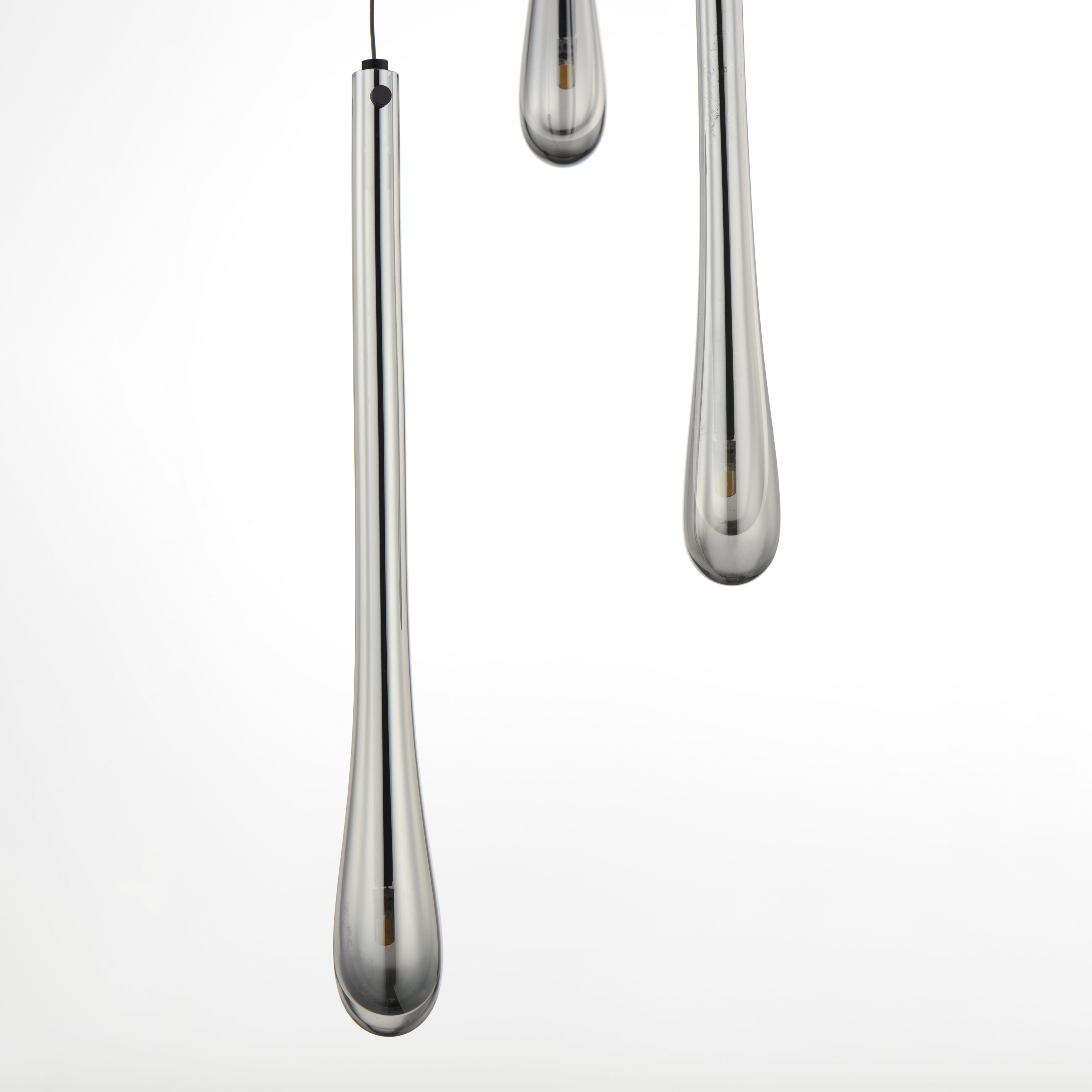 Stillo LED 10 inch Black Multi-Light Pendant Ceiling Light