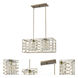 Brax 2 Light 10 inch Washed Gold Pendant Ceiling Light
