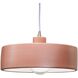 Radiance Collection 1 Light 12 inch Polished Chrome Pendant Ceiling Light