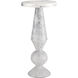 Quince 10.5 inch White Accent Table