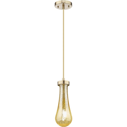 Downtown Urban Owego 1 Light 4.75 inch Champagne Bronze Pendant Ceiling Light in Mercury