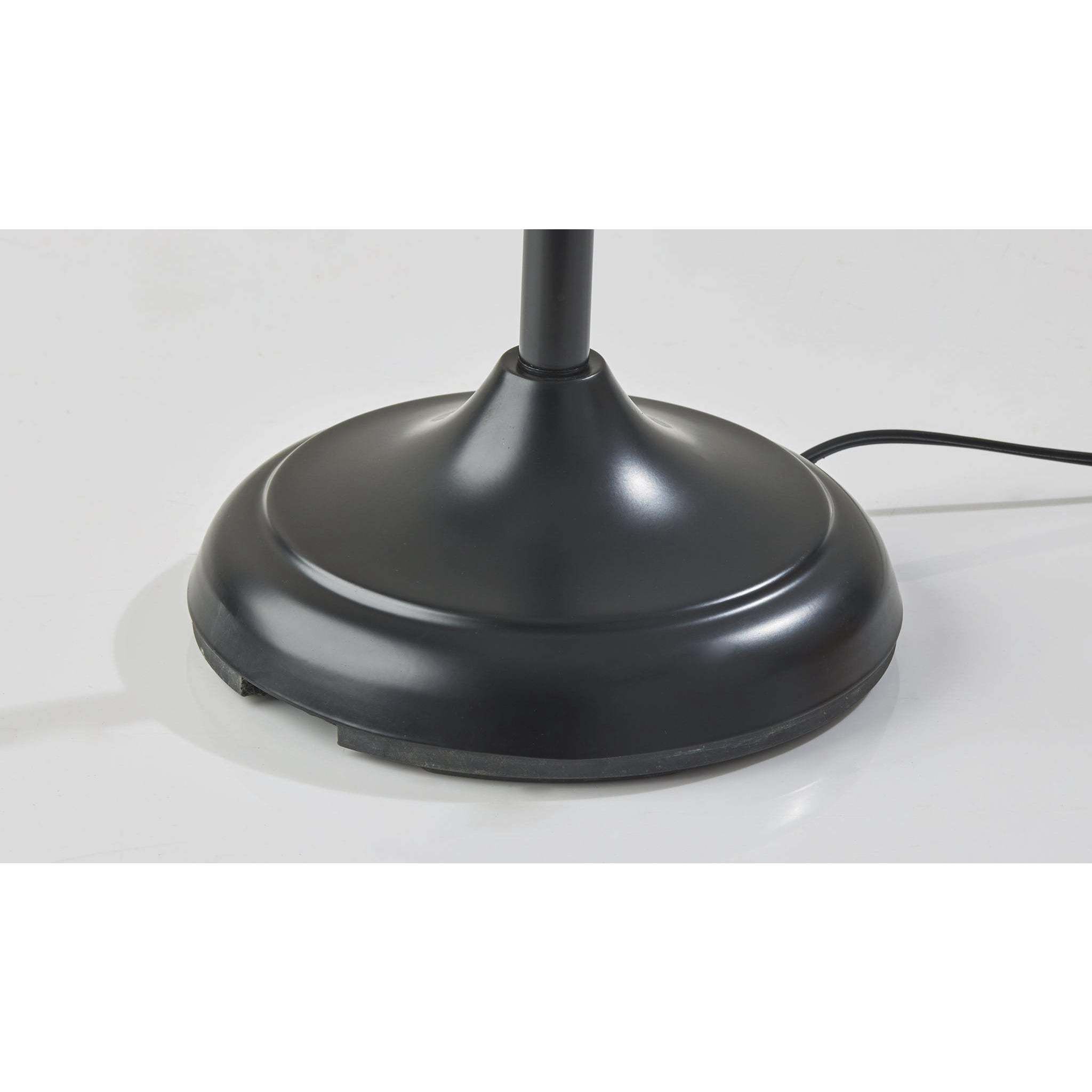 Sophia 67 inch 60.00 watt Black with Antique Brass Accents Floor Lamp Portable Light, Simplee Adesso