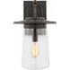 Tybee 1 Light 18.63 inch Antique Bronze Outdoor Wall Lantern, Large