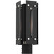 Utrecht 1 Light 16 inch Black with Brushed Nickel Accents Medium Outdoor Post Top Lantern