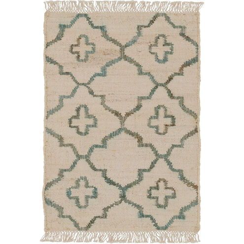 Laural 72 X 48 inch Cream, Sage Rug