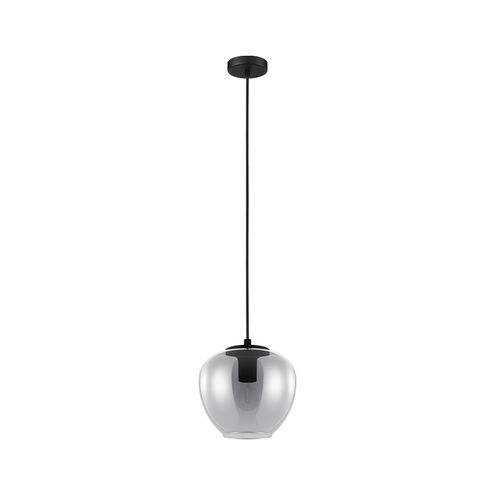 Priorat 1 Light 9.25 inch Black Mini Pendant Ceiling Light