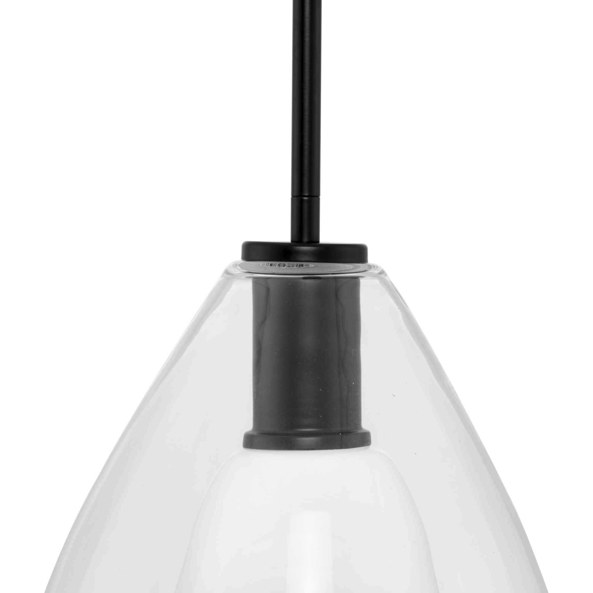 Carillon 1 Light 9.87 inch Matte Black Pendant Ceiling Light