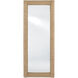 Vilmar 74 X 30 inch Natural/Mirror Floor Mirror