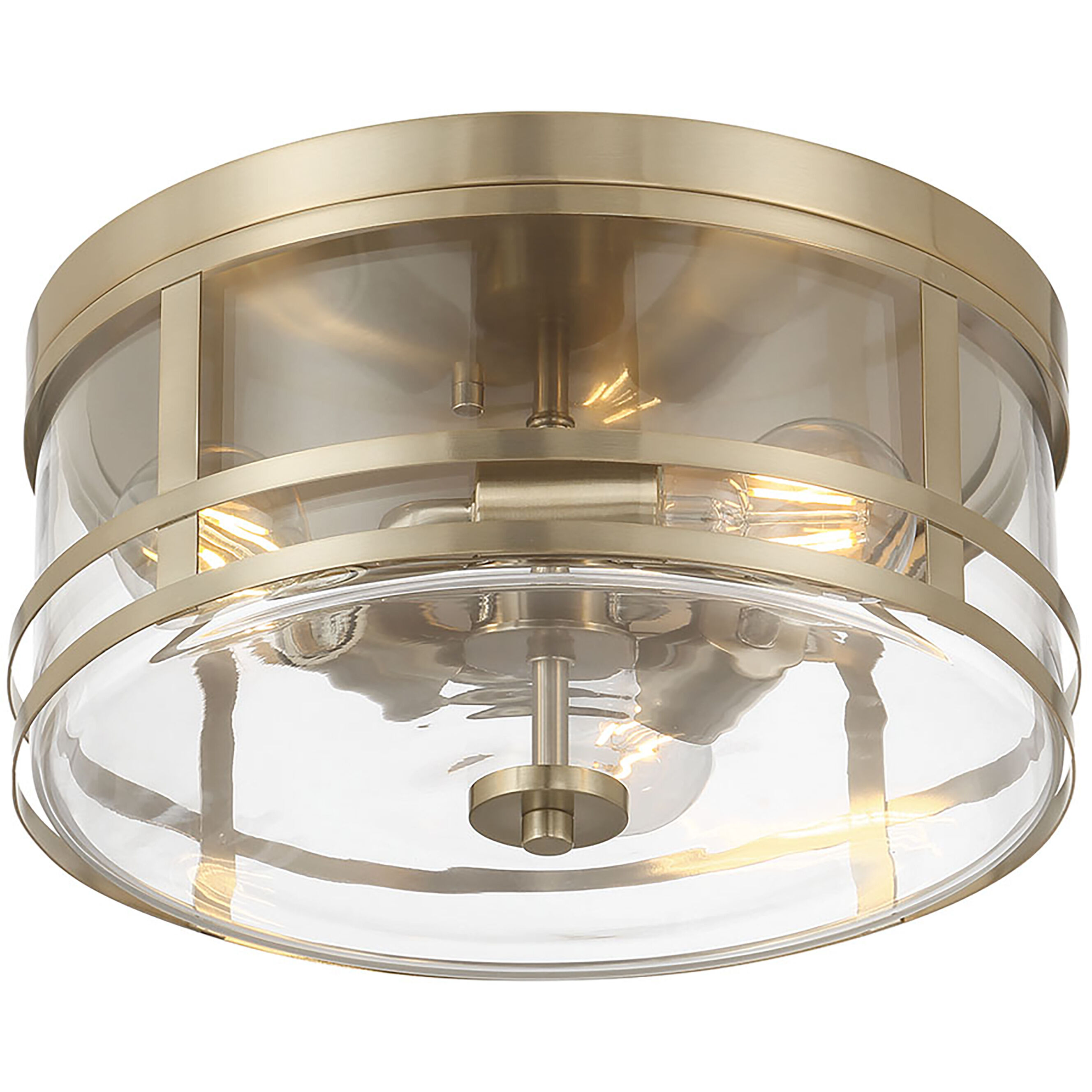 Lunden 3 Light 13.00 inch Flush Mount