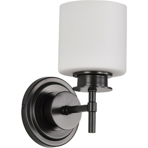 Warren 1 Light 5 inch Gun Metal Vanity Light Wall Light