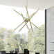 Soho 10 Light 28 inch Antique Brass Chandelier Ceiling Light