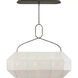 Kelly Wearstler Forza 6 Light 40 inch Bronze Linear Lantern Pendant Ceiling Light, Medium