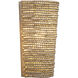 Seawall 1 Light 7.5 inch Natural Cone Sconce Wall Light