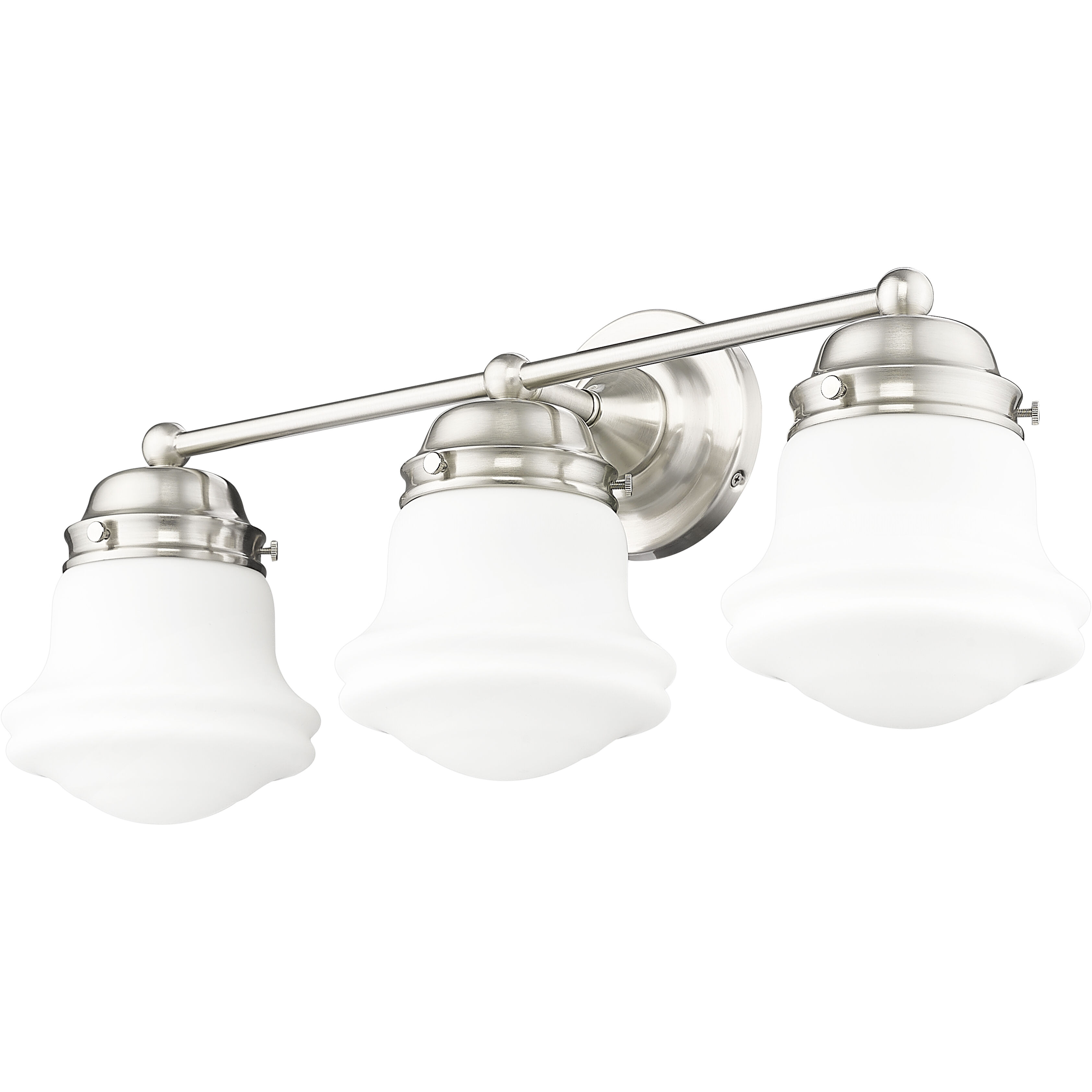 Vaughn 3 Light 22.5 inch Brushed Nickel Vanity Wall Light