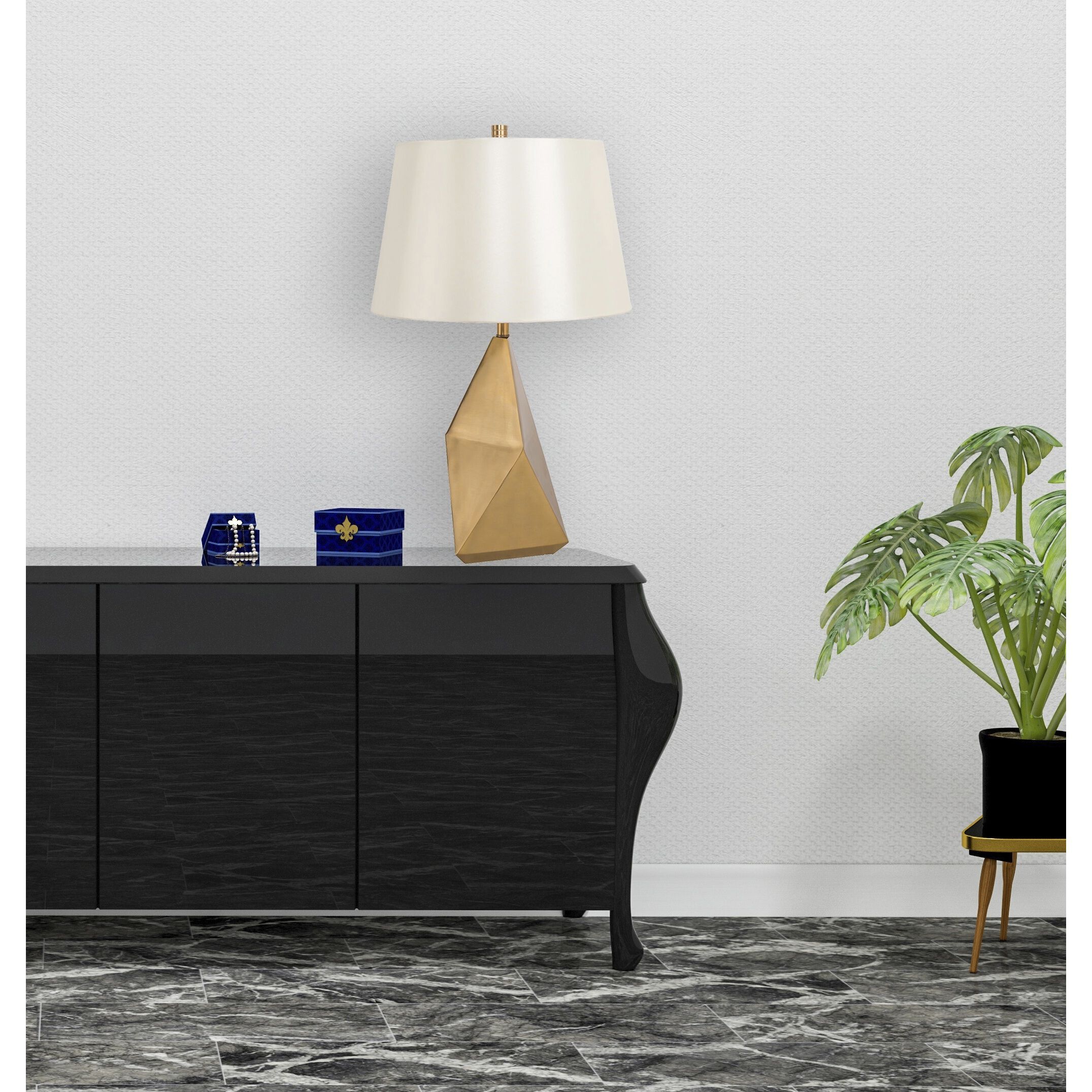 Canada 24.8 inch 60.00 watt Gold Table Lamp Portable Light