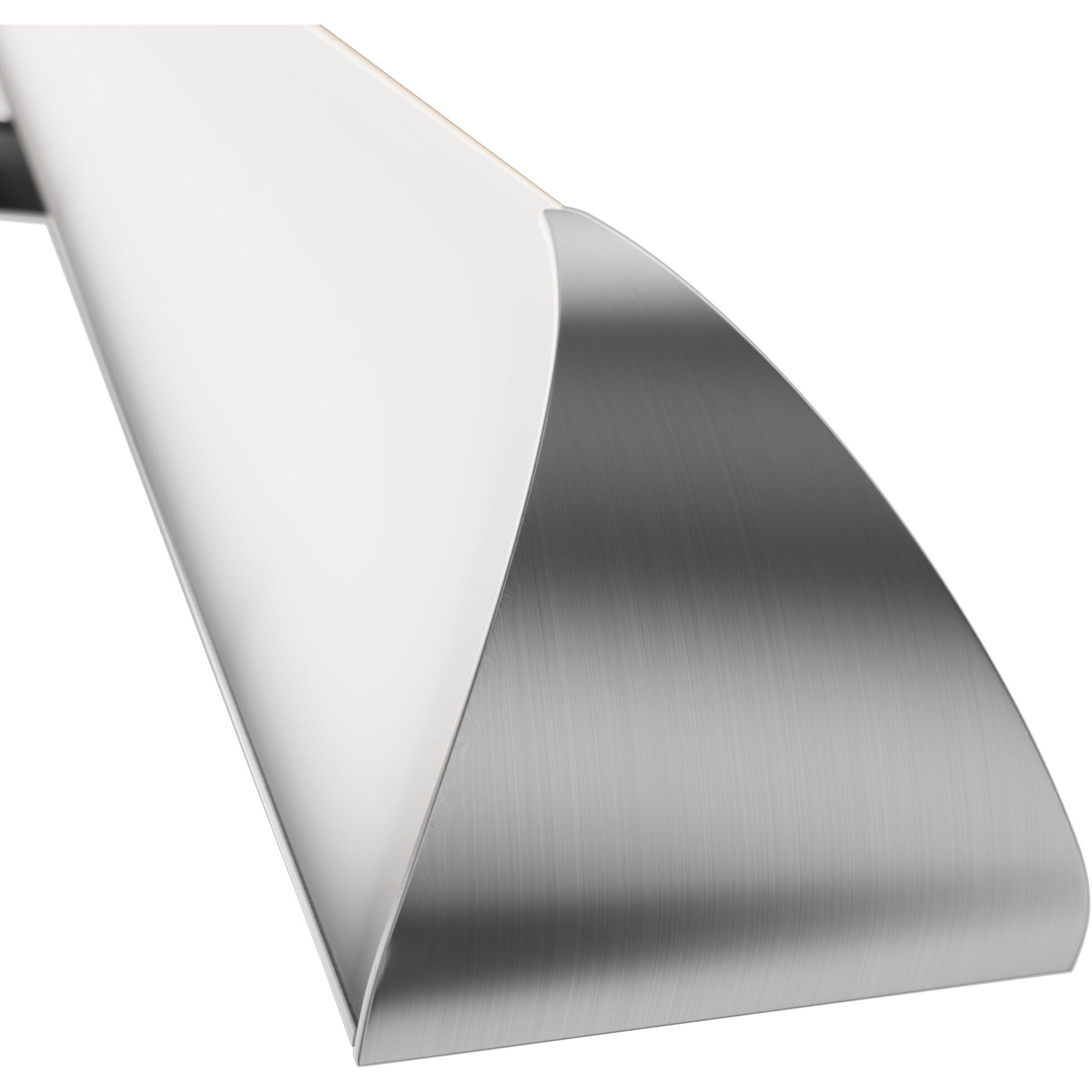 Straitaway LED 32 inch Brushed Nickel Bath Vanity & Wall Light in 2700K, dweLED