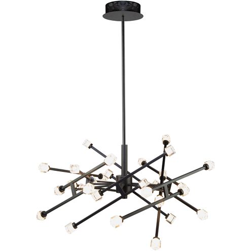 Batton LED 36.5 inch Black Pendant Ceiling Light