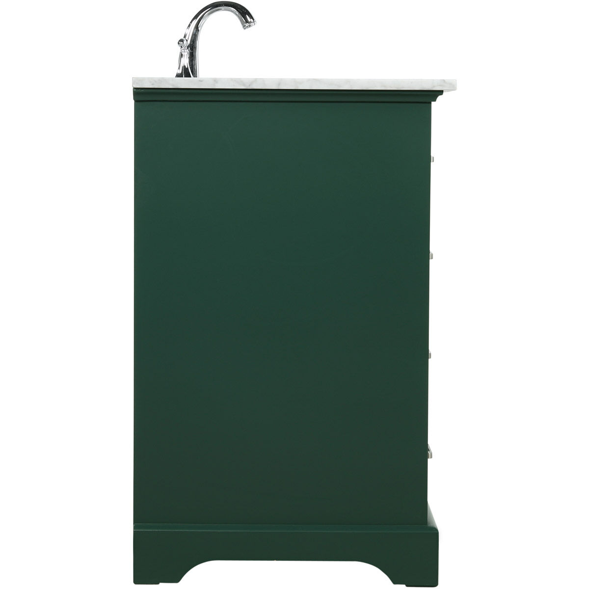 Americana 42 X 21.5 X 35 inch Green Vanity Sink Set