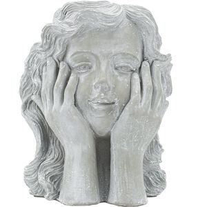 Girl Gray Planter