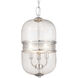 Cayce 3 Light Polished Chrome Pendant Ceiling Light