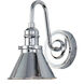 Provence 1 Light 6 inch PC Bath Light Wall Light in Polished Chrome