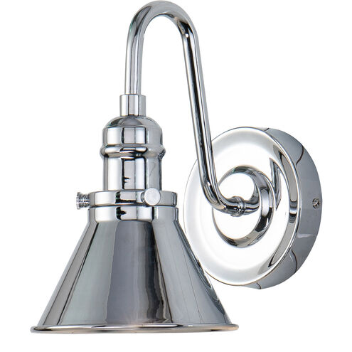 Provence 1 Light 6 inch PC Bath Light Wall Light in Polished Chrome