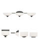 Rainier 3 Light 32 inch Bolivian Bath Vanity Wall Light