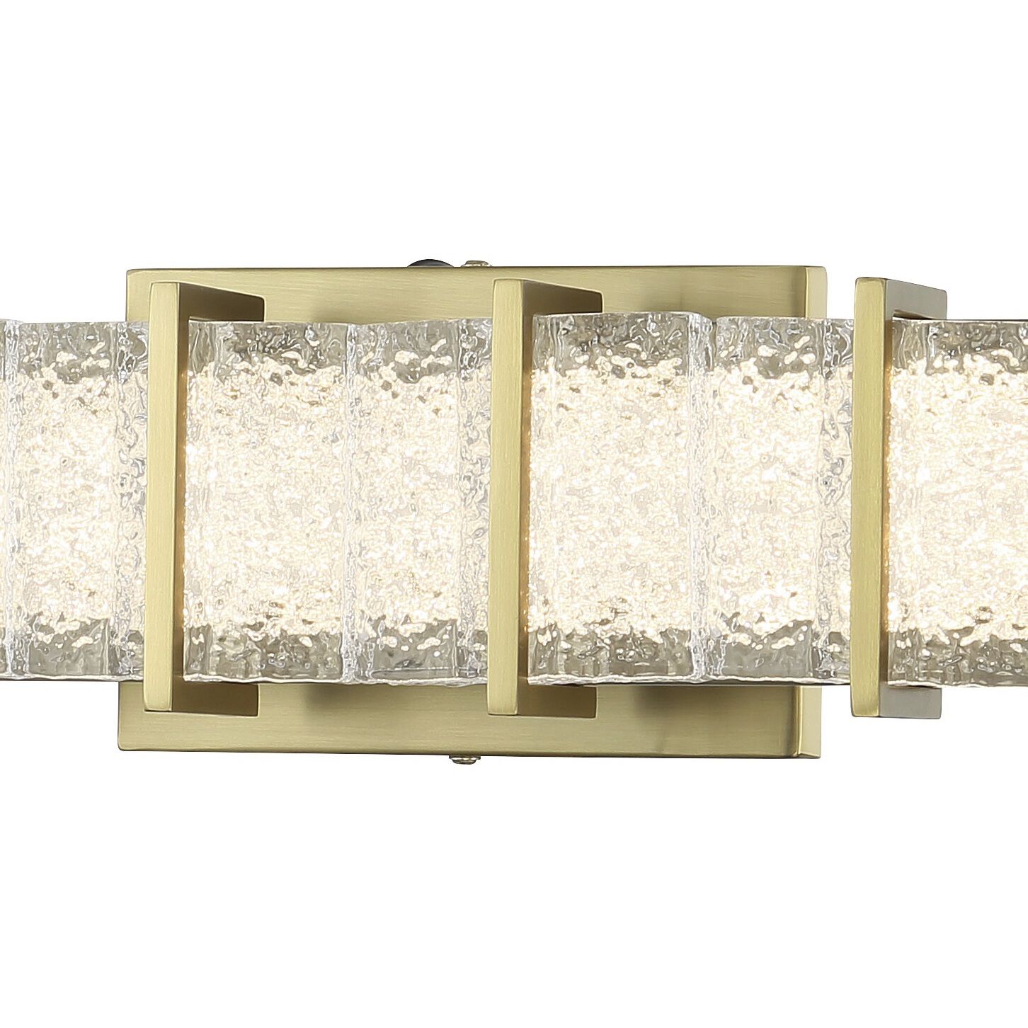 Sevryn LED 34.38 inch Soft Brass Bath Vanity Light Wall Light
