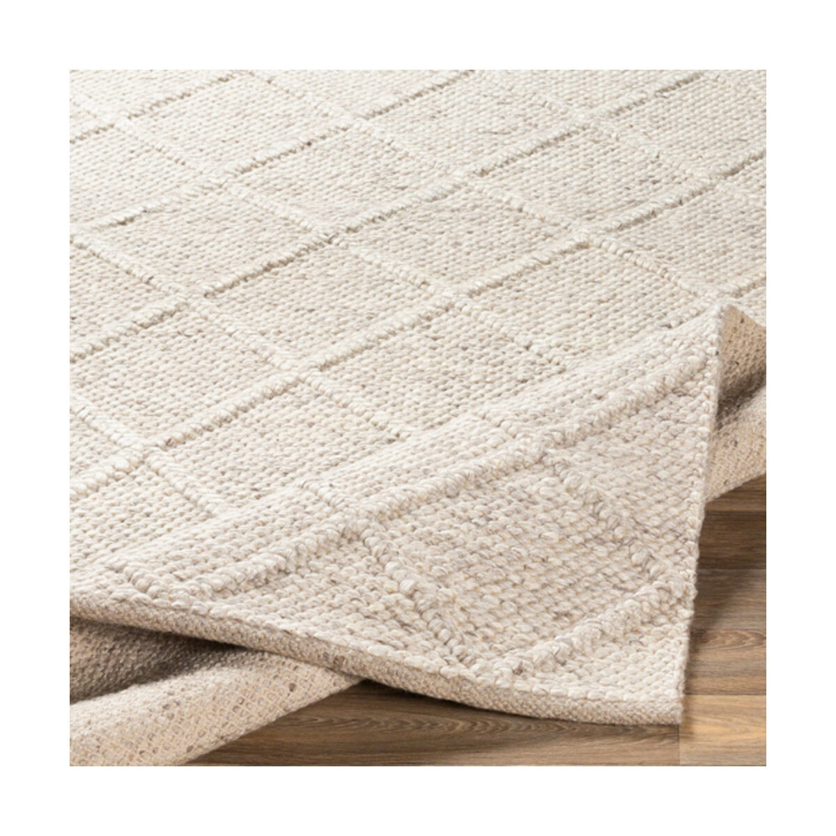 Napels 120 X 96 inch Light Beige Rug in 8 x 10, Rectangle
