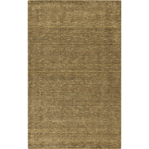 Gaia 132 X 96 inch Olive, Dark Brown Rug