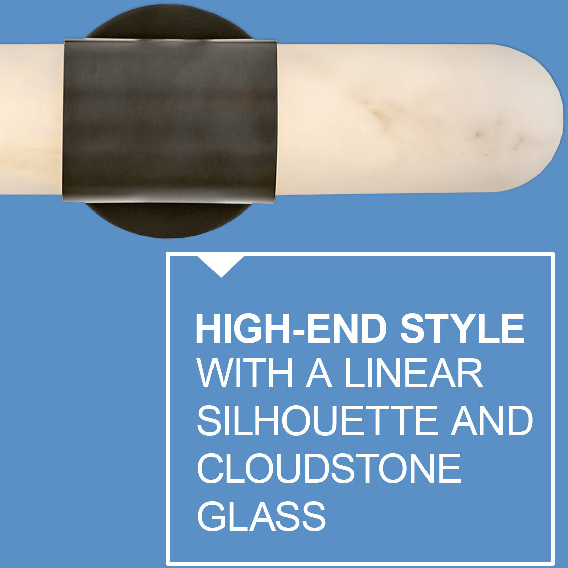 Ibiza LED 16 inch Black Oxide Bath Light Wall Light