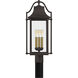 Manning 3 Light 24 inch Western Bronze Outdoor Post Lantern