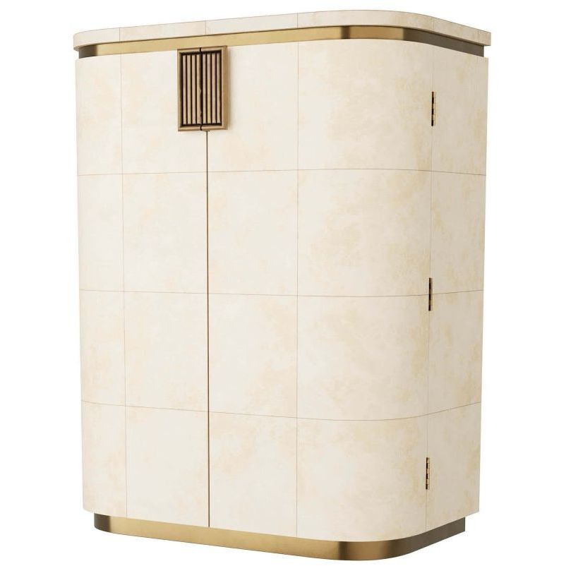Rucci 35.5 inch Ivory Cocktail Cabinet