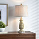 Signature 27 inch 60 watt Gray Wash Table Lamp Portable Light
