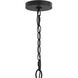 Jheni 1 Light 8 inch Matte Black Pendant Ceiling Light