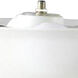 San Gabriel LED Satin Nickel Ceiling Fan Light Kit