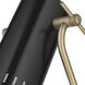 Ruehl 14 inch 9 watt Black Swing Arm Wall Sconce Wall Light