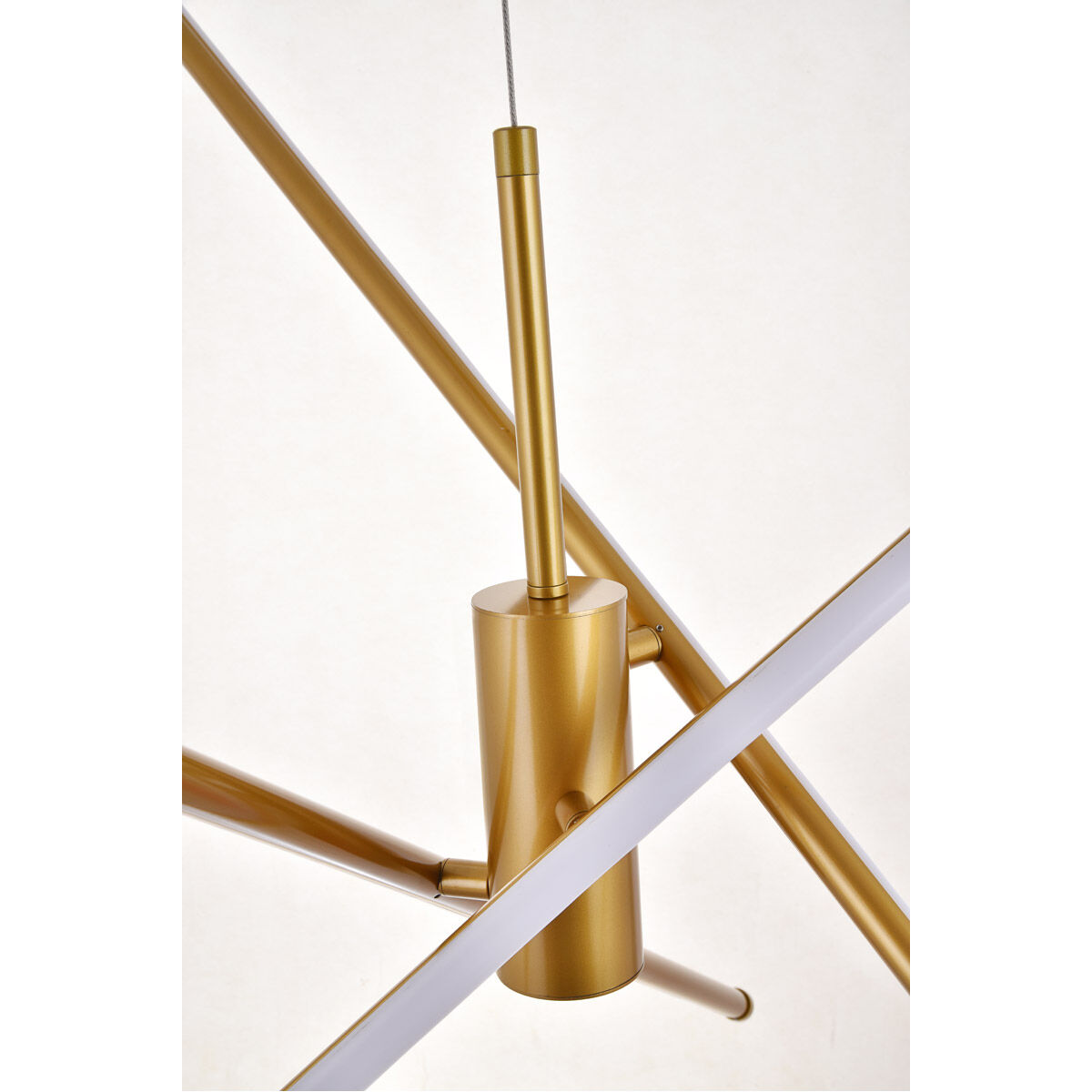 Sonya 3 Light 44 inch Gold Pendant Ceiling Light