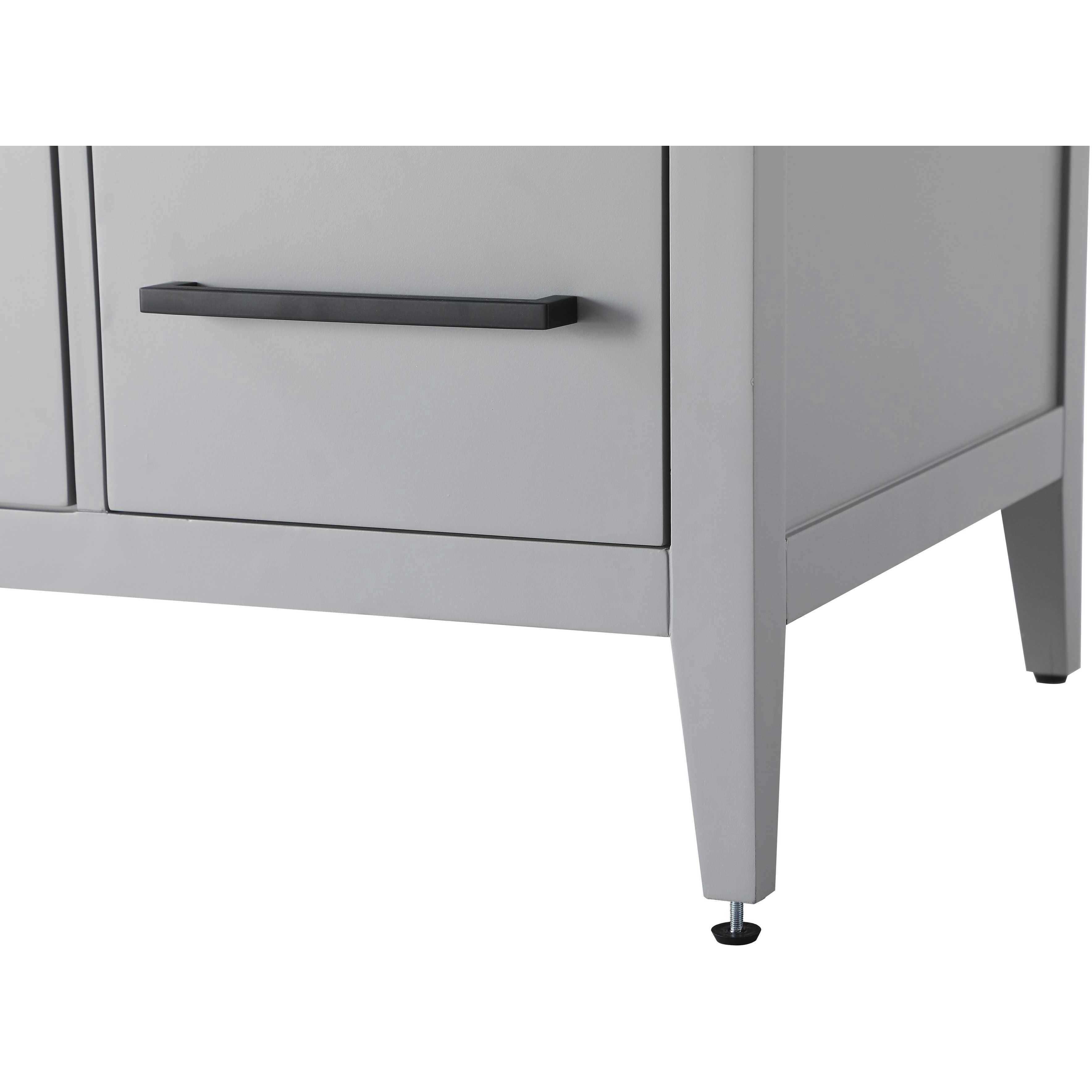 Millie 60 X 35 inch Grey Bathroom Vanity Cabinet