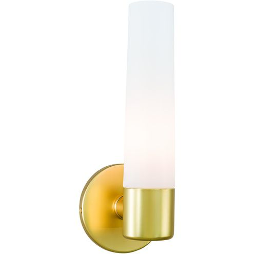 Saber 1 Light 4.75 inch Honey Gold Wall Sconce Wall Light in Incandescent