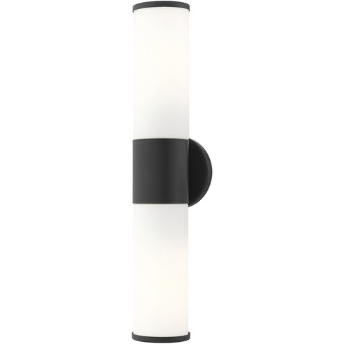 Lindale 2 Light 18.5 inch Black ADA Vanity Sconce Wall Light
