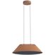 Faroe Pendant Ceiling Light in Coffee/Black