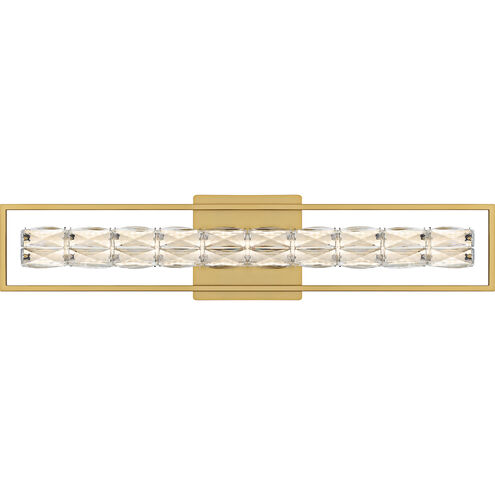 Dazzle LED 33.25 inch Soft Gold Bath Light Wall Light, Large