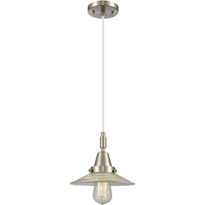 Downtown Urban Halophane 1 Light 8.50 inch Mini Pendant