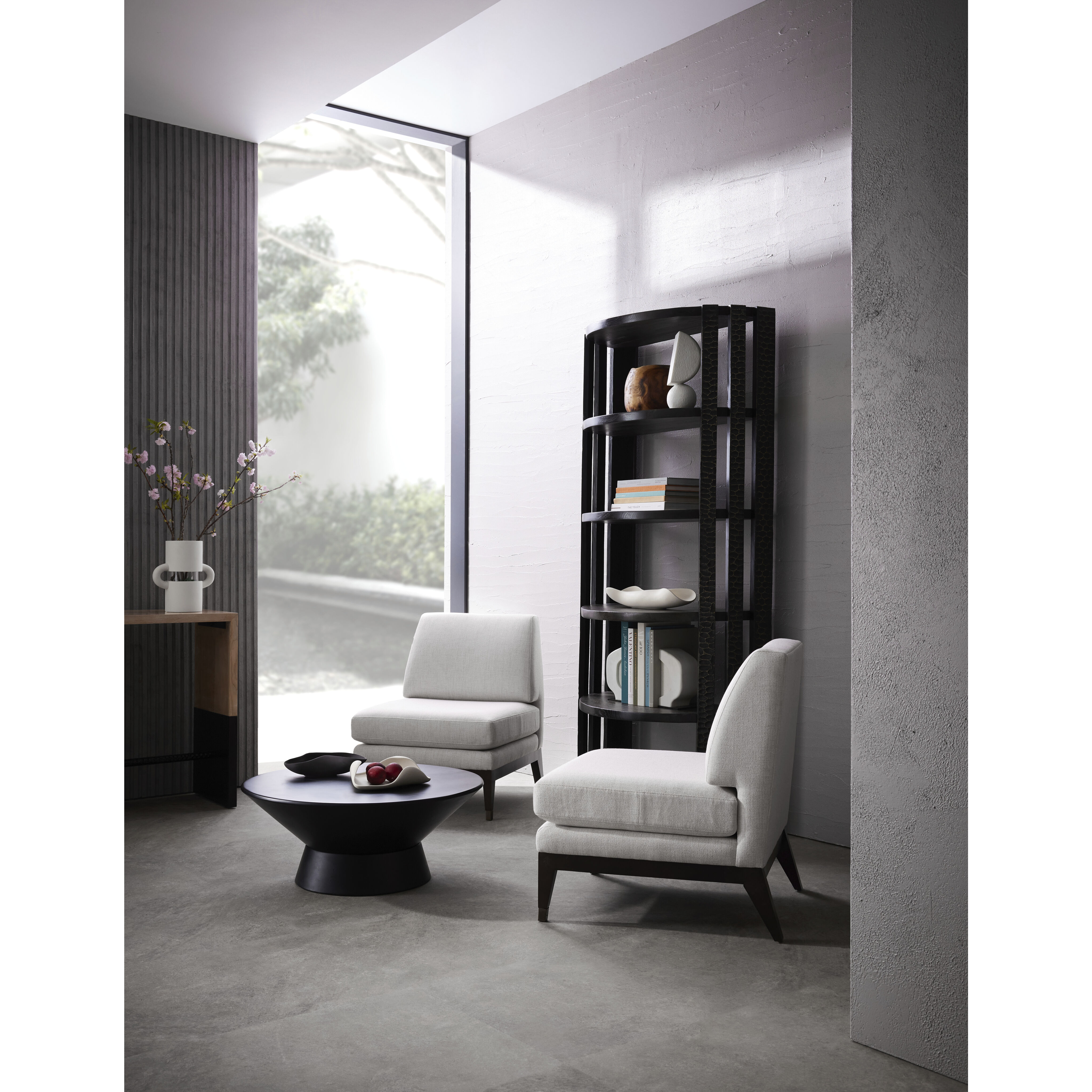 Saffron 5 inch Ivory Bookends, Set of 2