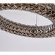 Canada LED 20 inch Smoke Chandelier Ceiling Light