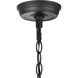 Tangent 1 Light 12 inch Matte Black Pendant Ceiling Light